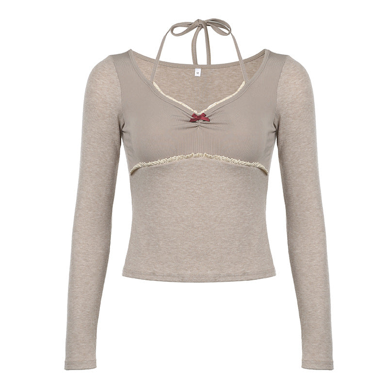 Ophelia Halterneck Bow Top