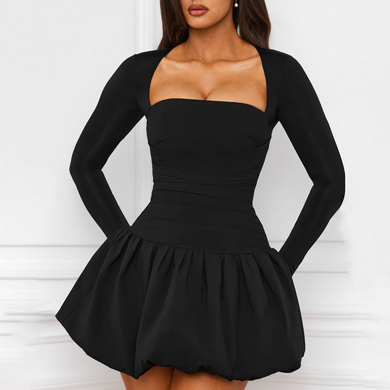 Elia Long Sleeve Bubble Dress